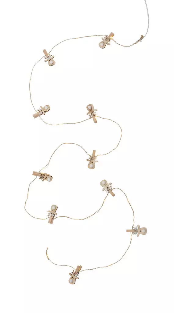 Ljusslinga klädnypa Peter 20 LED - Dekorationsljus - 6435200280060 - 1