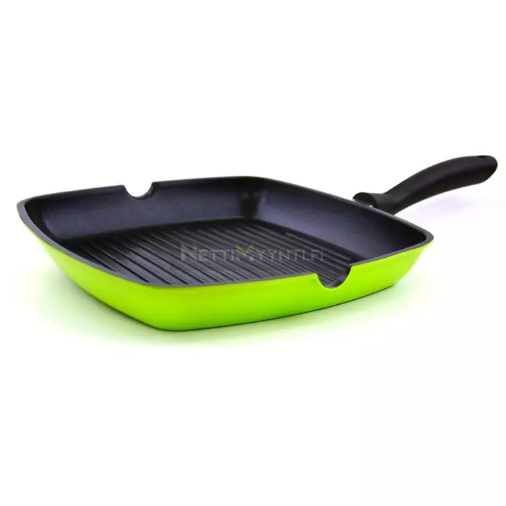 Grillpanna 28 cm grön - Stekpannor - 6438168054070 - 1
