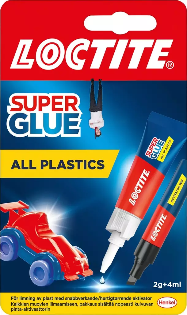 Loctite_Super_Glue_All_Plastics_2g+4ml - Limprodukter - 5010266334790 - 1