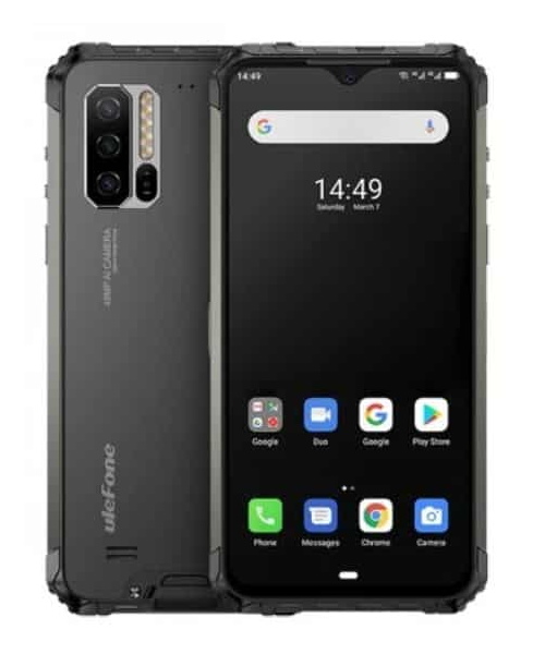 Puhelin Ulefone Armor 7e 128gb/4gb musta - Mobiltelefoner - 6937748733720 - 1