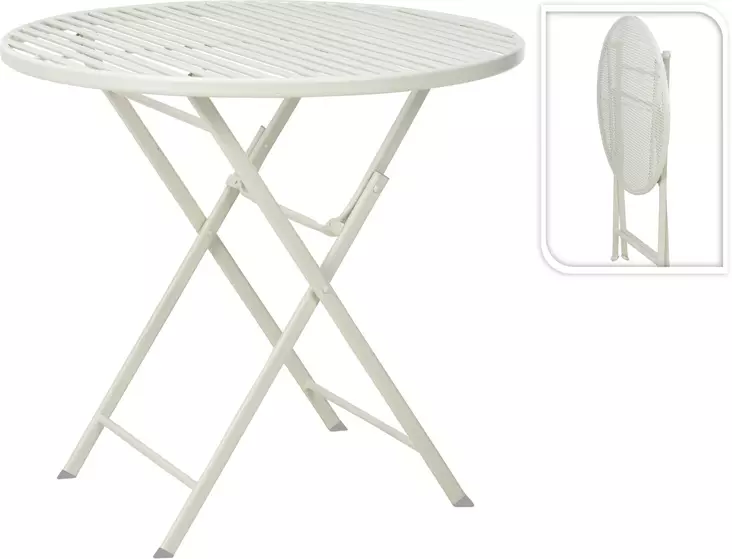 Puutarhap=C3=B6yt=C3=A4 Chalk 75cm - Trädgårdsbord - 8720573474450 - 1