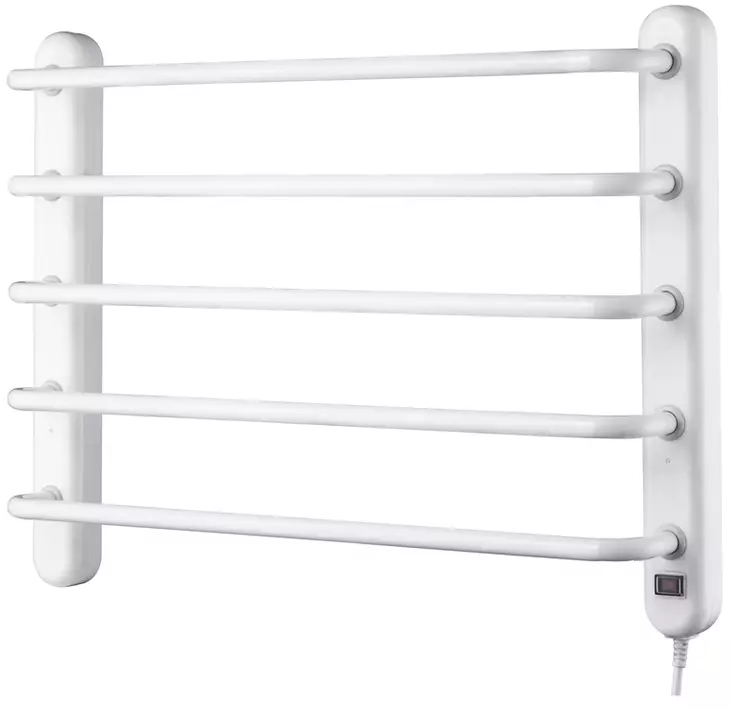 Pyyhekuivain 90 W valkoinen, sein=C3=A4kiinnitys - Badrumstillbehör - 6438140012920 - 1