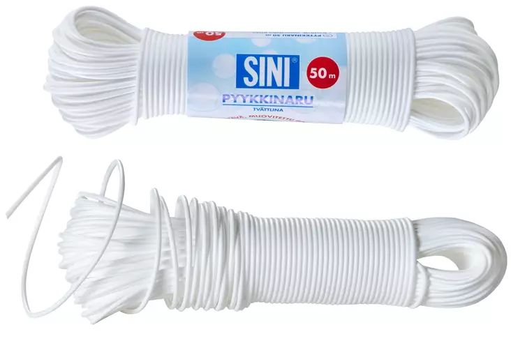 Pyykkinaru muovinen 50 m - Torkställningar och tvättkorgar - 7312280014480 - 1