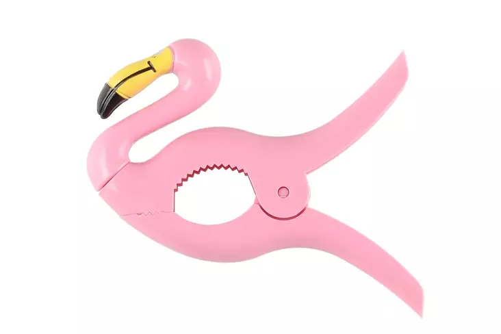 Rantapyyheklipsi flamingo - Andra accessoarer och kläder - 6410416145730 - 1