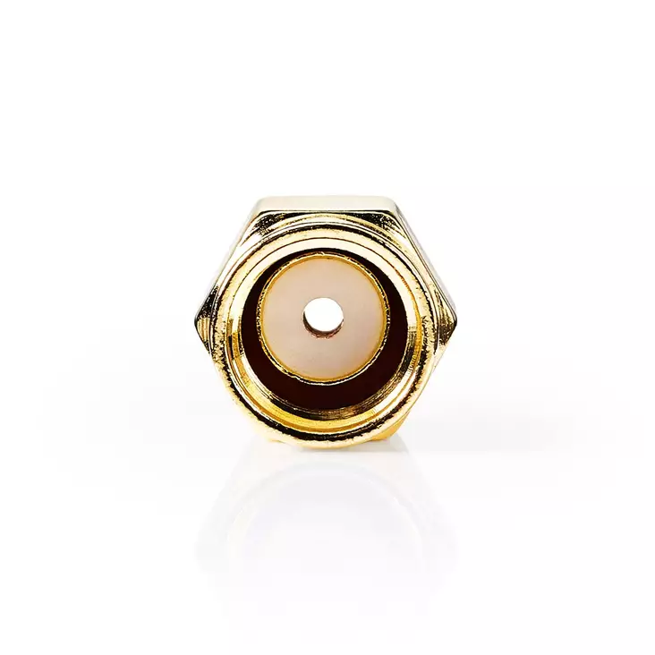 SMA-kontakt | Rak | Hane | Guldplaterad | 50 Ohm | Krymp | Kabel input diameter: 2.55 mm | Metall | Guld | 2 st. | Låda - Nedis produkter - 5412810425600 - 10