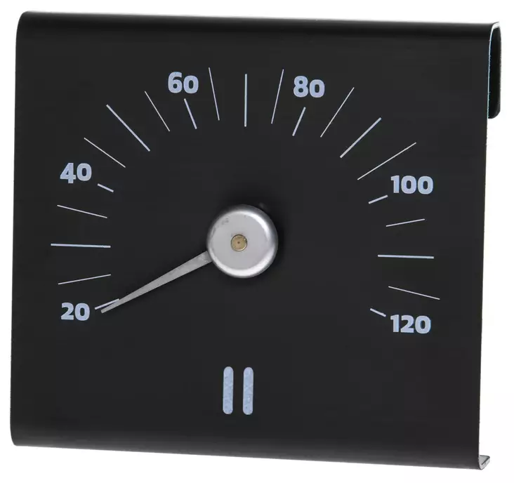 Saunan l=C3=A4mp=C3=B6mittari alumiini terva - Bastutextilier och bastutillbehör - 6410412238290 - 1