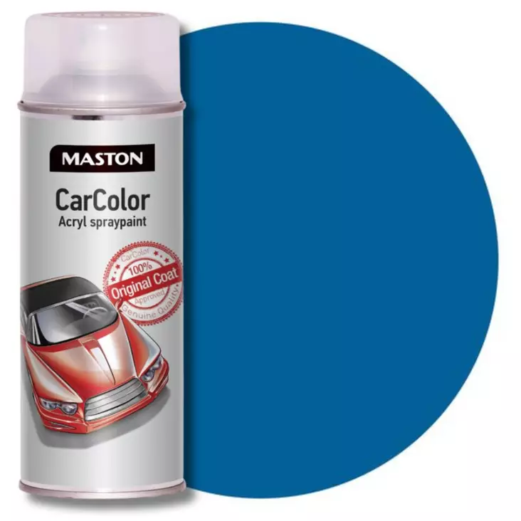 Sprayfärg CarColor Blå 110450 400ml - Maston Bilfärg sprayfärger - 6412490001490 - 1