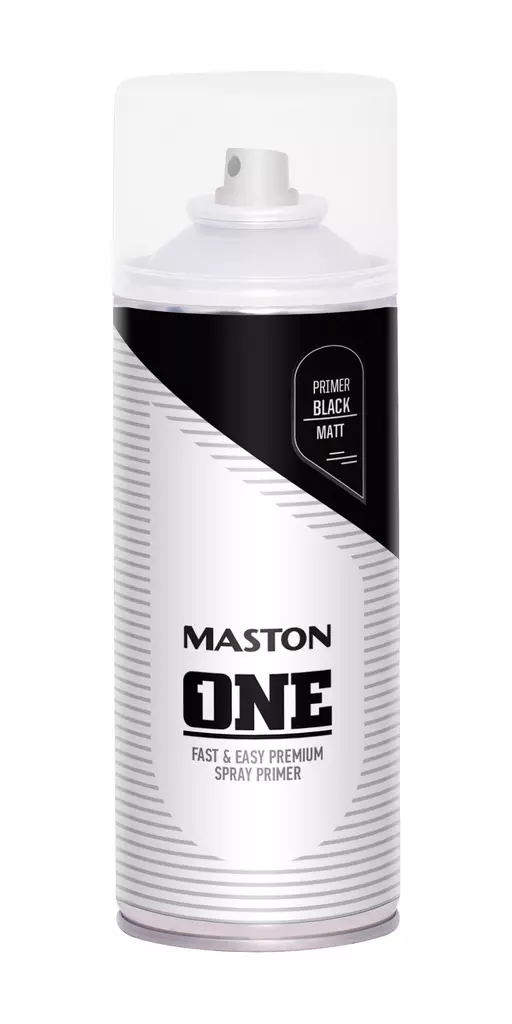 Spraymaali ONE - Pohjamaali Musta 400ml - Sprayfärger - 6412490045920 - 1