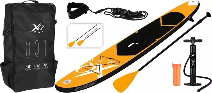 SUP bräda set 305 XQMAX Orange - SUP-brädor - 8719407050540 - 1