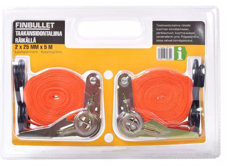 Taakansidontaliina r=C3=A4ik=C3=A4ll=C3=A4 2 kpl 25mmx5 - Lastsäkring - 6430017706390 - 1