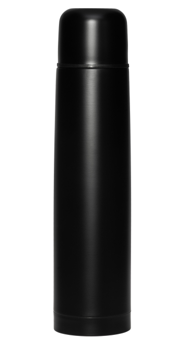 Termospullo 0,75 L mattamusta ter=C3=A4s - Kylväskor och termosar - 6410413019690 - 1