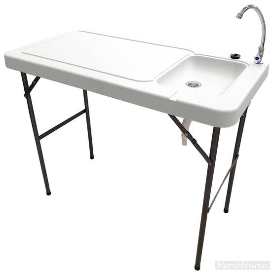 Diskbänk med kran 115 cm - Bord - 6438168102900 - 1