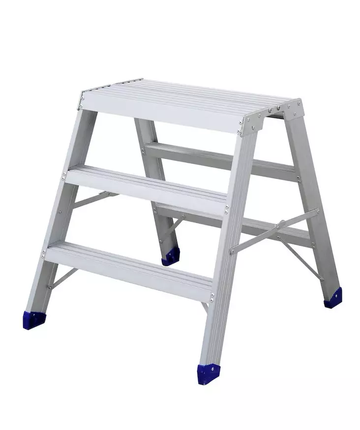 Ty=C3=B6pukki 3-askelmaa 150 kg kantavuus - Stegar och byggställningar - 6438140521330 - 1