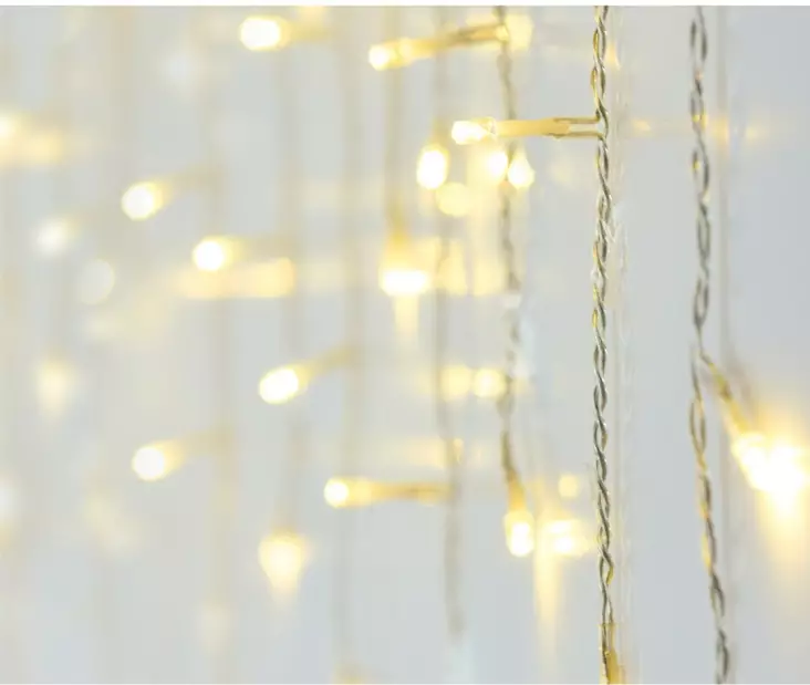 Valoketju l=C3=A4mmin valkoinen 180 Led - Dekorationsljus - 8719202259490 - 1