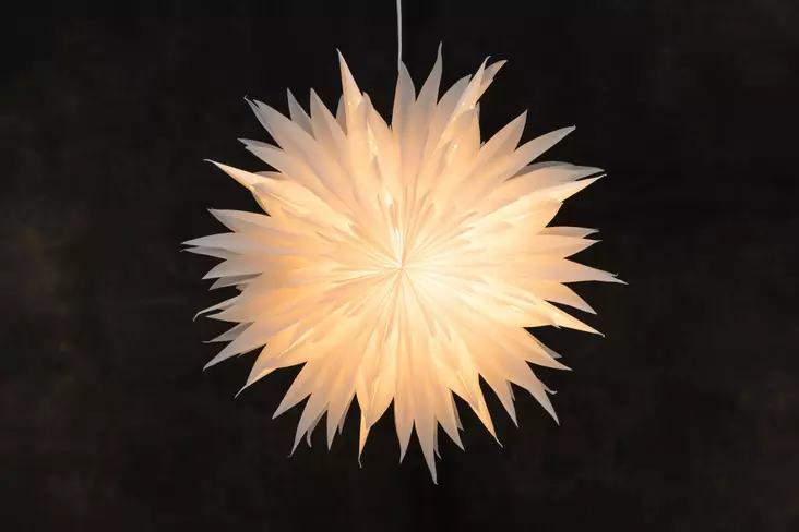 Valokoriste Polaris 60 cm Finnlumor p=C3=A4=C3=A4kuva=20 - Ljussmycken och ljusfigurer - 6410416005140 - 1