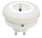 Nattlampa LED med ljussensor - Nattlampor - 6438140408150 - 1