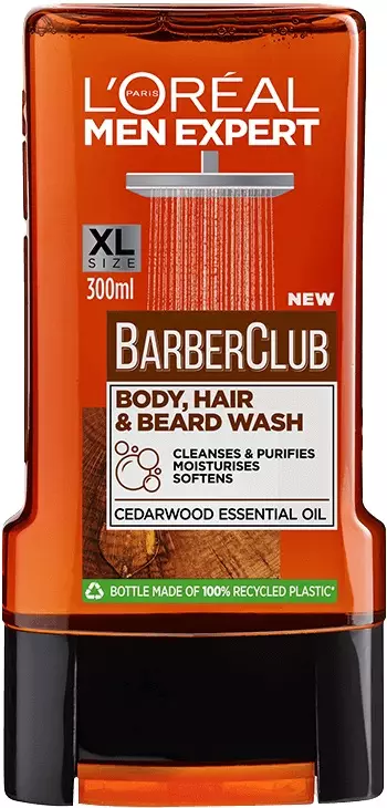 Duschgel Barber Club 300 ml - Duschgeler och tvättmedel - 3600523968060 - 1