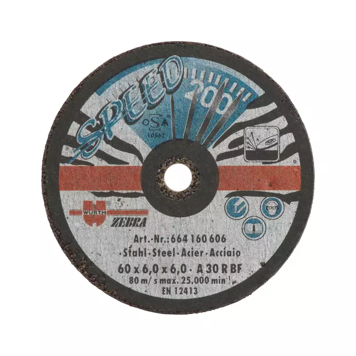 Hiomalaikka 125x7,0 speed - Skivor för vinkelslipmaskin - 4038898434030 - 1