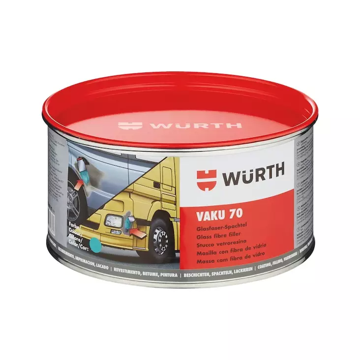 VAKU 70 LASIKUITUPAKKELI 0,5KG - Spackel och fyllmedel - 4045989547180 - 1