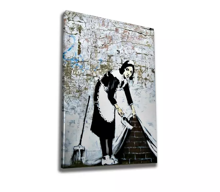 Canvastavla Wallity Flerfärgad Bomull/Polyester 50x70 cm - Tavlor och ramar - 8683342478700 - 1