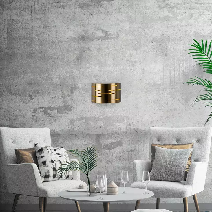 Vägglampa Opviq A Vintage Metall 30 x 10 x 22 cm - Tak- och vägglampor - 8681875584660 - 1