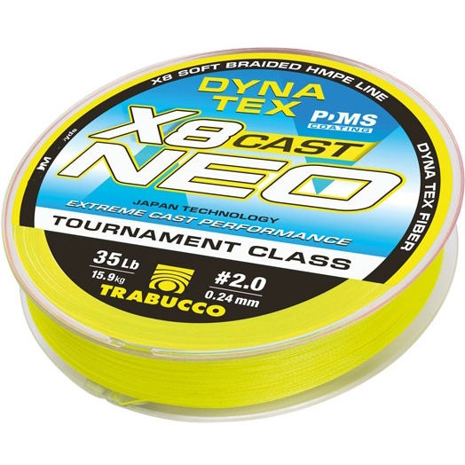 Dyna-Tex Neo X8 Cast 150 m 0,205 mm - Fiskelinor - 8054393178480 - 1