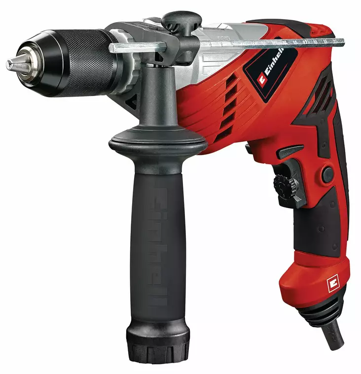 Einhell TE-ID 650 E Iskuporakone 650W - Metallinen pikaistukka & "Press & Lock" - Borrmaskiner och borrhammare - 4006825565690 - 1