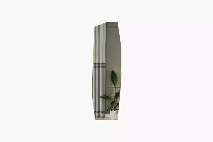 Spegel Hanah Home Aural Svart MDF 40x120x2,2 cm - Speglar - 8684283349210 - 1