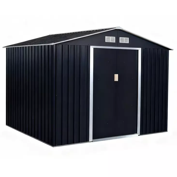 Green Land 2,5 m² trädgårdsplog med sadeltak - Förvaringsbodar - 6438014421780 - 1