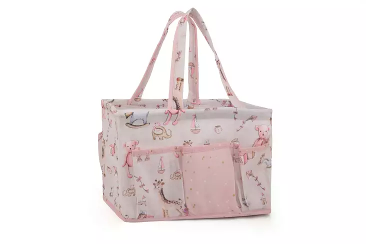 Filtkorg Aberto Design KALS04348 Rosa Polypropen 30x21x20 cm - Förvaringslådor och korgar - 8683743432400 - 1