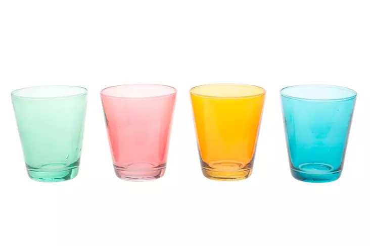 Juomalasi Picnic 300 ml kierrätyslasia lajitelma - Ekologinen ja tyylikäs juomalasi arkeen ja juhlaan - Dricksglas - 6410412890450 - 1