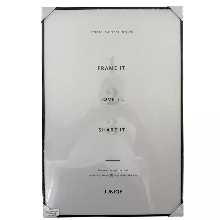 Affischram 40x60 cm svart – lätt och modern fotoram, kompatibel med JUNIQE-posters - Tavlor och ramar - 6430013423260 - 1