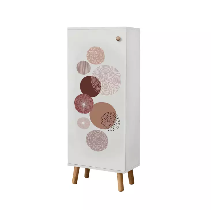 Skoskåp Hanah Home Vegas B 940 Vit Spånskiva 50x135x38 cm - Skoskåp - 8684282305040 - 1