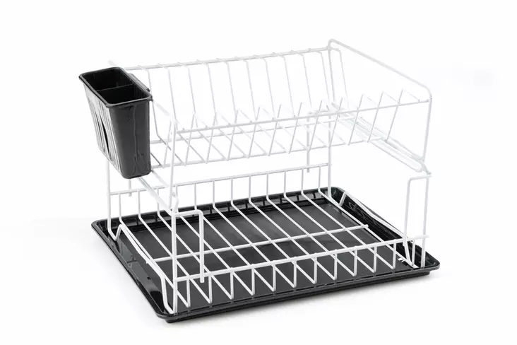 Diskställ Hermia Vit Metall 2 Delar - Dagliga köksartiklar - 8683742004660 - 1