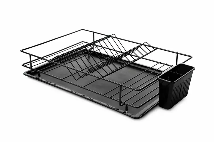 Diskställ Hermia Svart Metall 2 Delar - Dagliga köksartiklar - 8683742916130 - 1