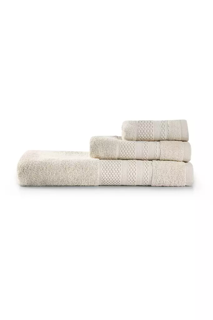 Handdukset Mijölnir Sten 100% Bomull 50x90 cm & 30x50 cm & 90x150 cm - Handdukar - 8684283056750 - 1