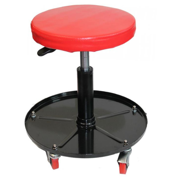 Verkstadstol, 39-51 cm, med hjul - Bil- och verktygsverktyg - 6430032154640 - 1