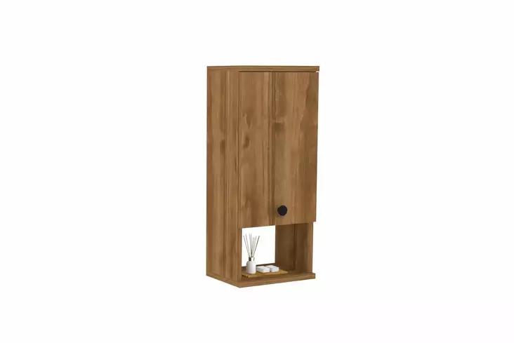 Badrumsskåp Hanah Home Mis Valnöt Spånskiva 30x71x21,8 cm - Badrumsmöbler - 8681875449600 - 1