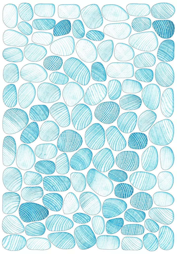 Badrumsmatta Set Mijölnir Flerfärgad 100% Polyester Halkfri Antibakteriell 40x60 cm & 60x100 cm - Badrumsmattor och våtrumsmattor - 8684283196340 - 1