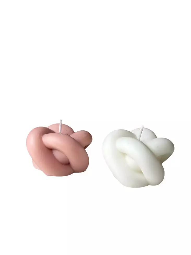 Doftljus Set Aberto Design Glamour Pink Vit Soya 6x5x6 cm - Ljus och lyktor - 8684283555550 - 1