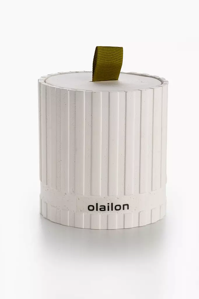 Ljus, vit, grön, 8 cm, 8,5 cm, stilren, rogivande, mångsidig - Ljus och lyktor - 8684282969310 - 1