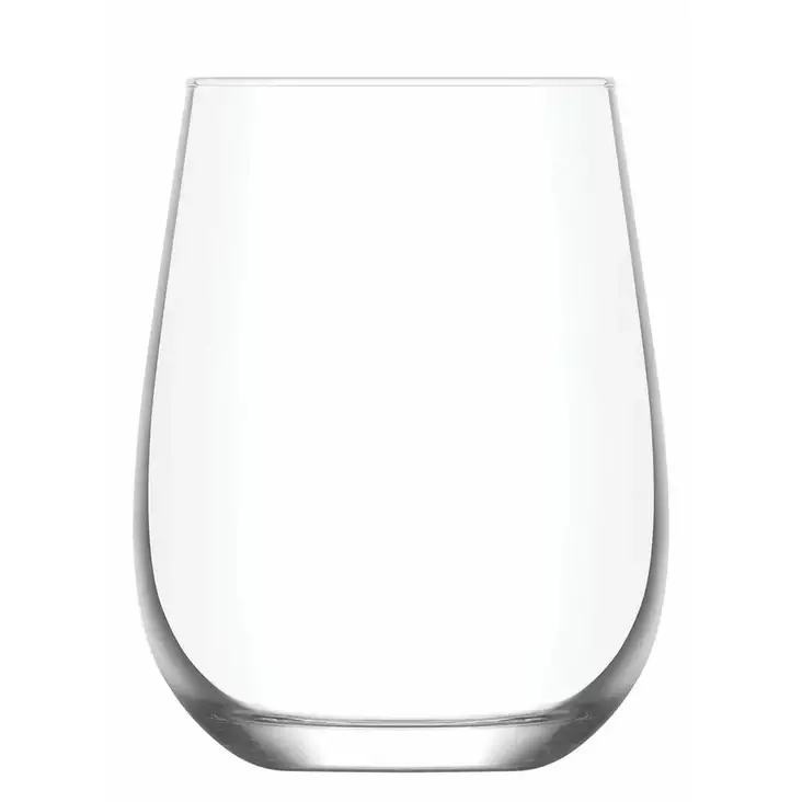 Glasuppsättning (6 st), transparent, 7 x 7 x 11,1 cm / 475 ml, tålig, stilren, praktisk - Dricksglas - 8683342970440 - 1