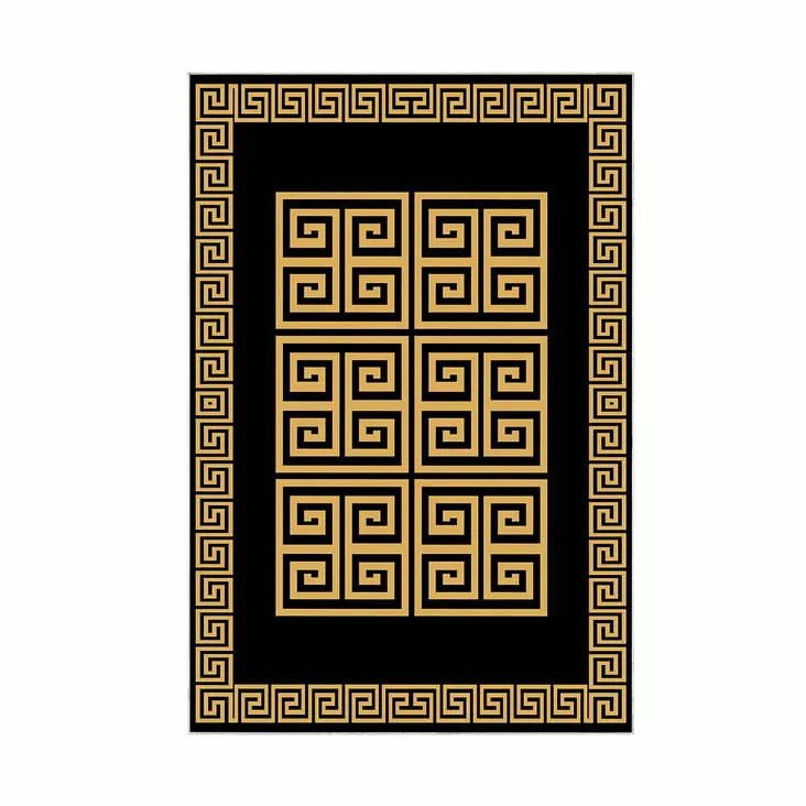 Lyxigt badrumsmattset (2 st), flerfärgat, 50 x 60 cm, 60 x 100 cm, mjukt, halkfritt, antibakteriellt - Badrumsmattor och våtrumsmattor - 8683342420600 - 1