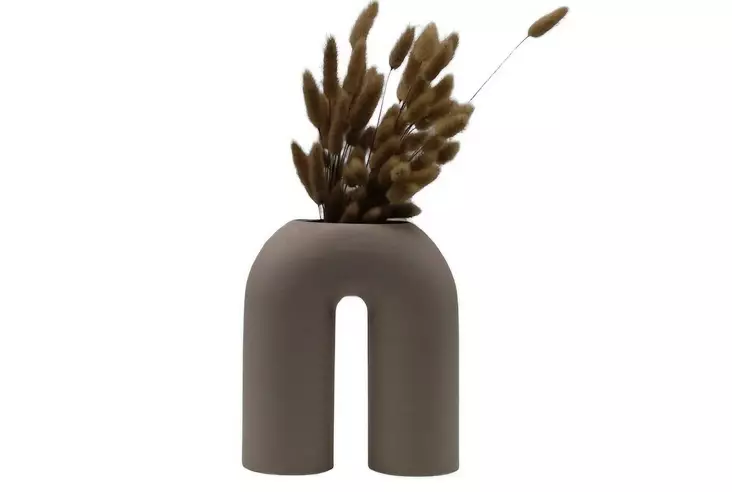 Vas Aberto Design CY0072 Mink Keramik 16x5x20 cm - Hängande blomkrukor och vaser - 8684282978640 - 1