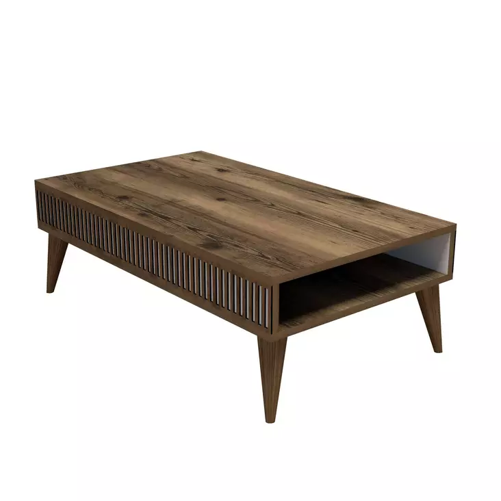 Soffbord Hanah Home Milan Valnöt Spånskiva 105x34,6x60 cm - Soffbord - 8681875827750 - 1