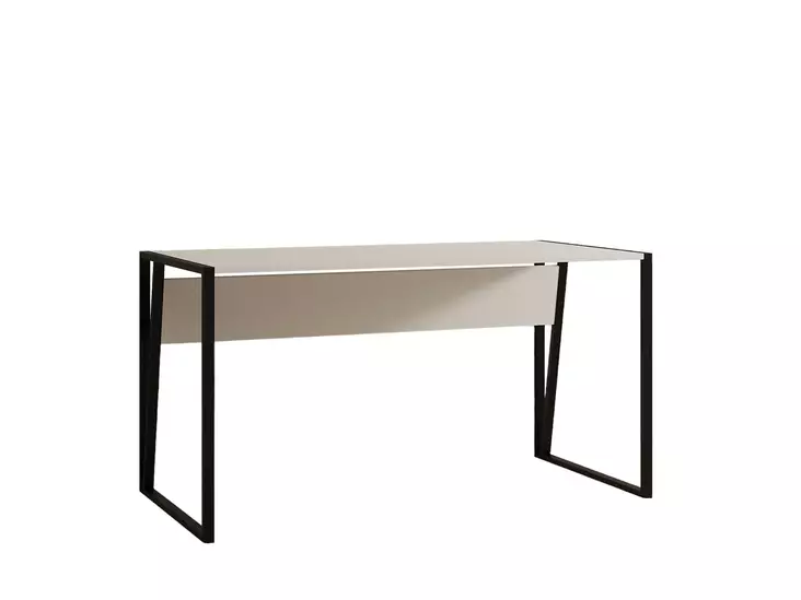 Skrivbord Hanah Home Lara Vit Spånskiva Metall 140x74x70 cm - Skrivbord - 8682870763920 - 1