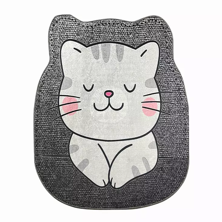 Matta Conceptum Neko Flerfärgad Polyester 80x80 cm - Runda mattor - 8683342495400 - 1