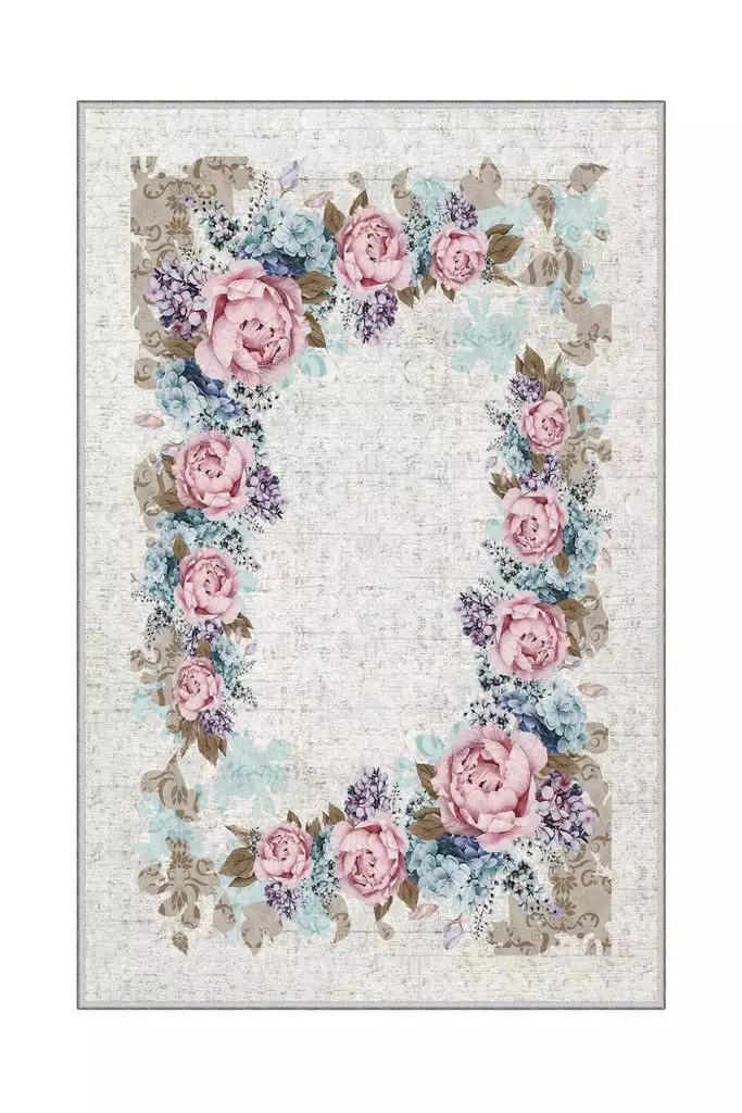 Gångmatta Conceptum Hmnt663 Flerfärgad Polyester 80x150 cm - Små mattor och gångmattor - 8682870578050 - 1