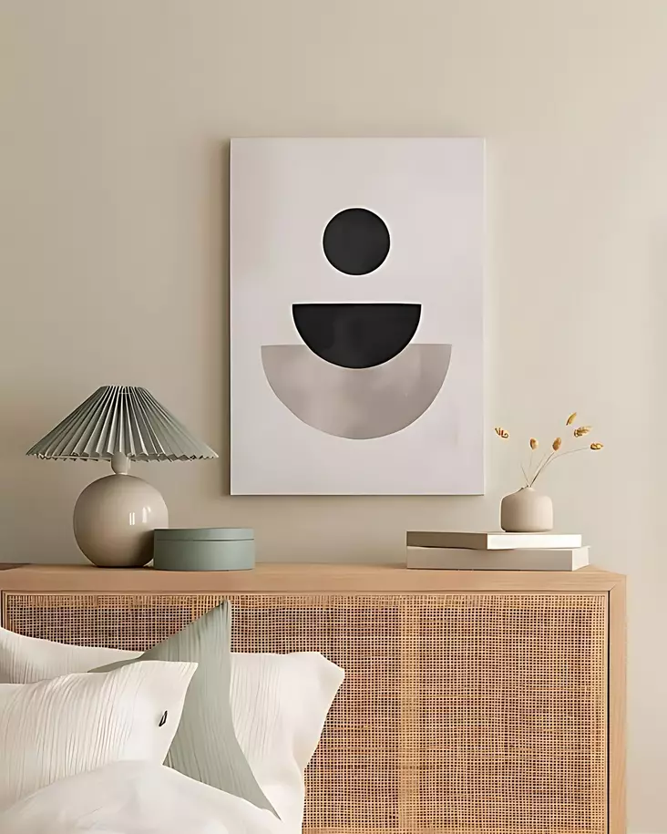 Canvastavla Wallity Flerfärgad Canvas 40x60 cm - Tavlor och ramar - 8684283202720 - 1