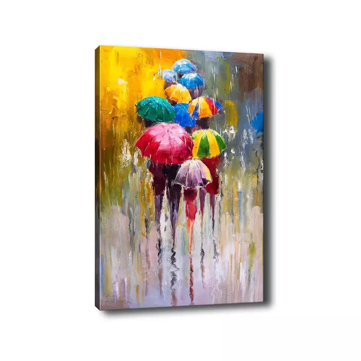 Canvastavla Wallity Flerfärgad Canvas 50x70 cm - Tavlor och ramar - 8681875610260 - 1